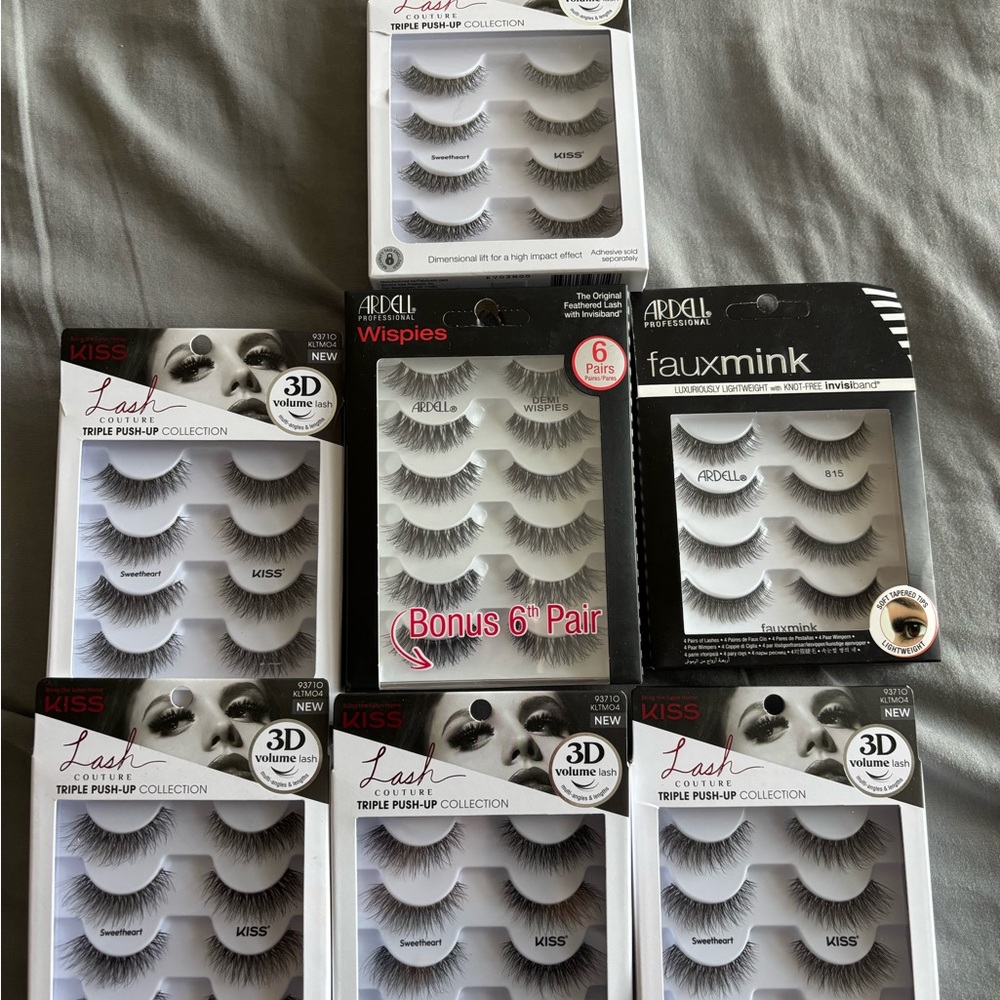 Ardell and Kiss False Eyelash Set